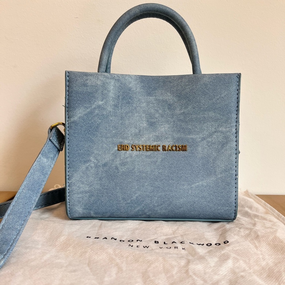 Brandon Blackwood New York Waxed Denim ESR Tote